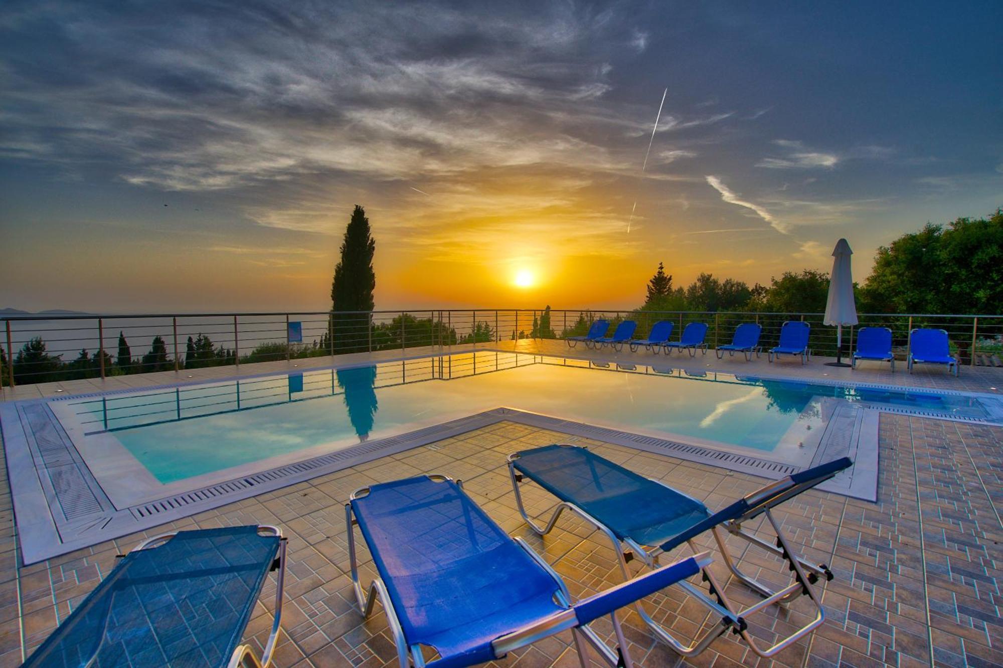 شقة Panoramic Sunset Kothréas المظهر الخارجي الصورة